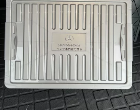 【全新一批】日本奈良造奔驰多功能箱折叠箱收...