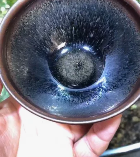 柴烧银霜兔毫 很漂亮的绝对优秀 这个可不是...