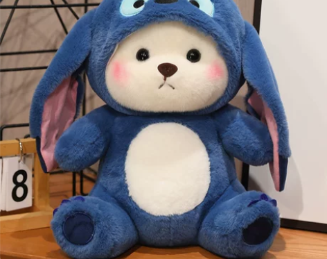 莉娜熊史迪仔公仔毕业生日礼物女生送给女朋友...