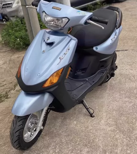 二手摩托车雅马哈巧格100cc 天蓝色 车...