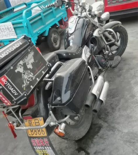 力帆太子摩托车  有违章没处理  公户摩托...