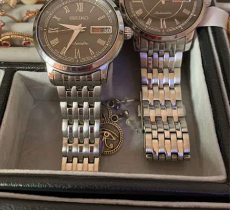 精工，情侣表。购于日本。带过一次，等于全新...