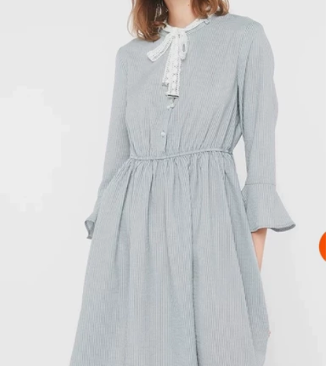 047边 0731法式浪漫蕾丝飘带系带 高...