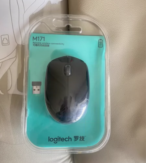 罗技M171鼠标，全新未拆封 感兴趣的话点...