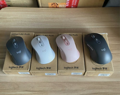 罗技M750大手版对称鼠标无线蓝牙鼠标带B...