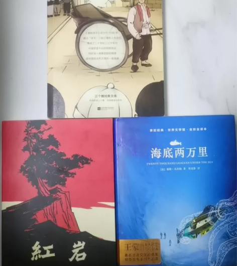 中学生读物《海底两万里》+《骆驼祥子》+《...