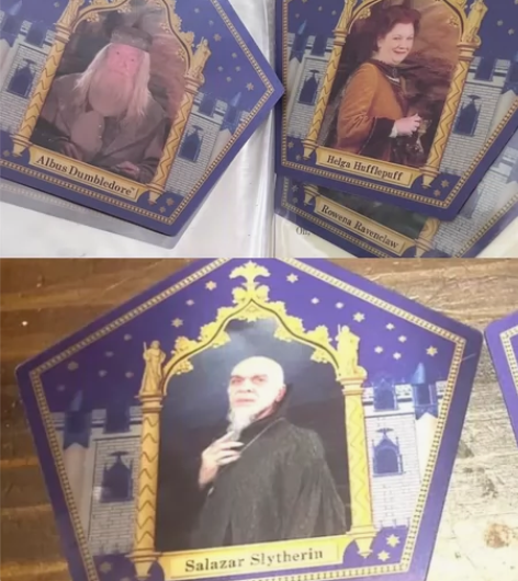 三张，大阪环球影城哈利波特巧克力蛙卡片。 ...