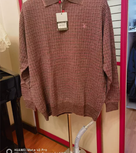 全新花花公子针织衫 115码  售出不退不...