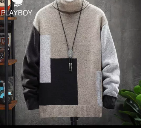 花花公子高领毛衣秋冬款 尺寸 195 型...
