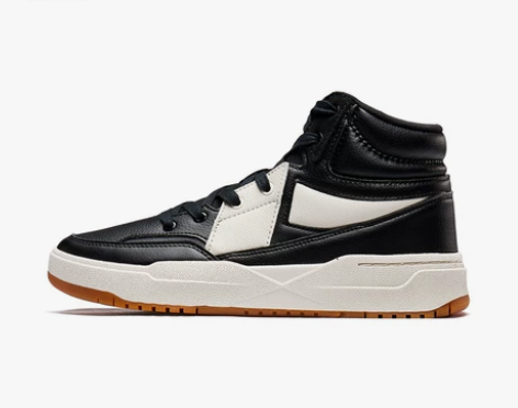 ?特步高帮板鞋男鞋女鞋。旗舰店购买。95新...