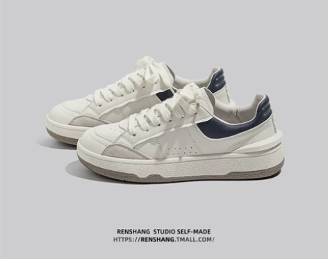 回力女鞋秋冬季复古休闲德训鞋百搭小众原创设...