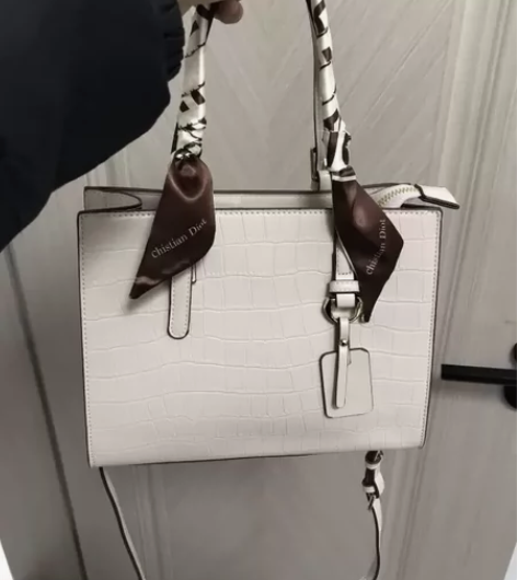 母亲节礼物稻草人包包女手提包单肩包高级感斜...