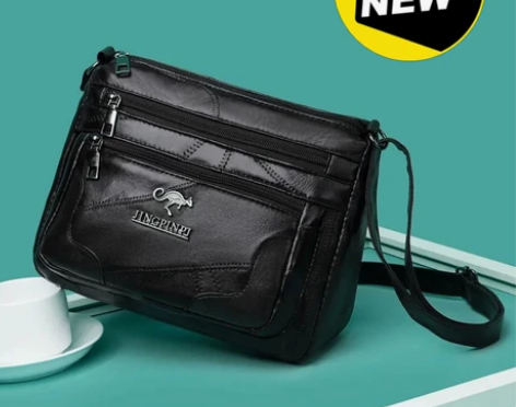 出口订单取消清仓处理袋鼠真皮质感包包新款女...