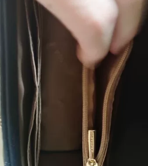 kangaroo袋鼠正品黑色真皮链条包小方...