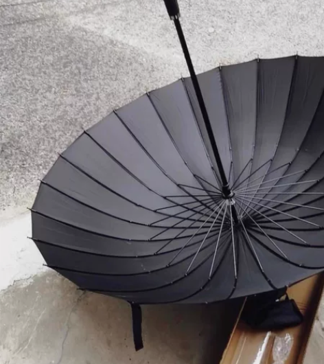 低价清仓，24骨双人雨伞手动长柄直杆加大加...