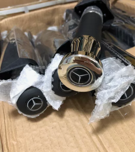 礼品伞清仓！奔驰交车自动折叠伞超大晴雨伞车...