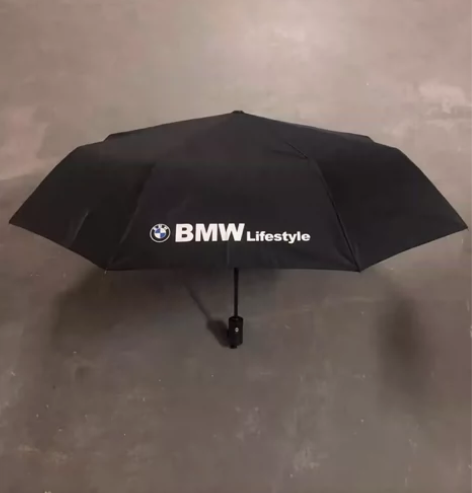 奔驰宝马奥迪4S专用加大汽车雨伞全自动车标...