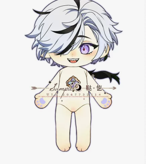 【出娃稿】新世界狂欢布儡属性棉花娃娃 娃稿...