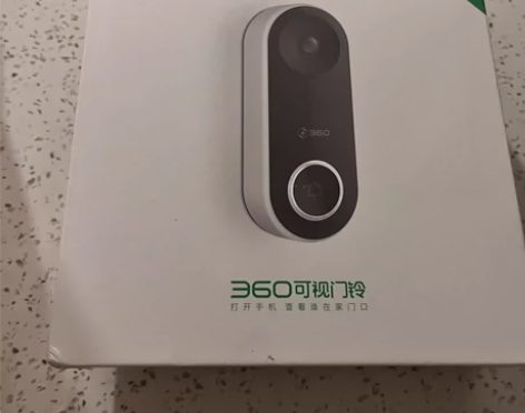 360可视门铃 型号D819 全新未拆封 ...