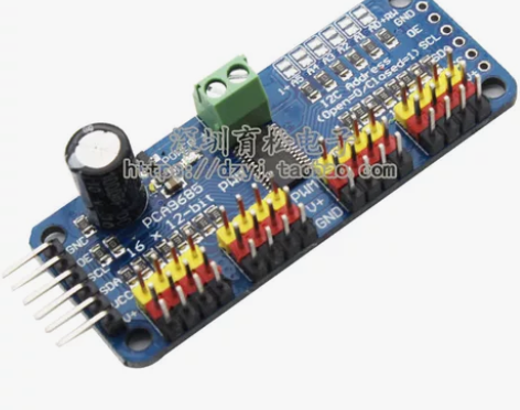 16路模块 PWM/ 舵机驱动板 控制器 ...