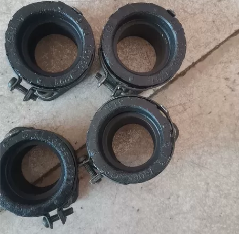 川崎zrx400化油器接口胶，转接座， 原...