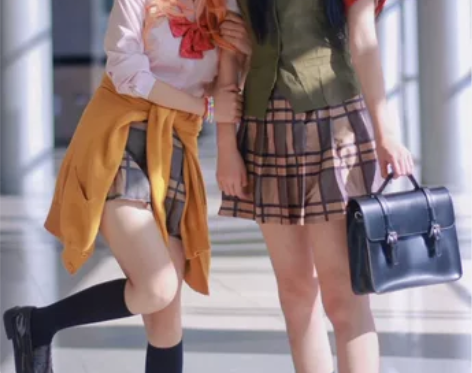 citrus柑橘味香气蓝原柚子cos服JK...