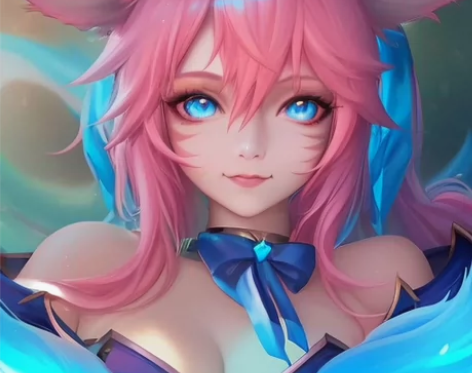 标价包邮收个漫囧阿狸kda九尾，手作镭射硬...