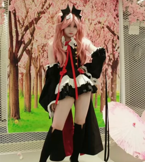 克鲁鲁全套cos 只穿过一次s码衣服配饰全...