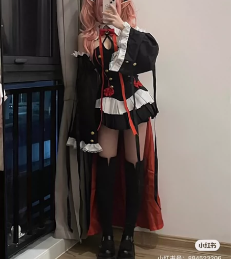 刀出猫老师家克鲁鲁cos服s码除毛大全套没...