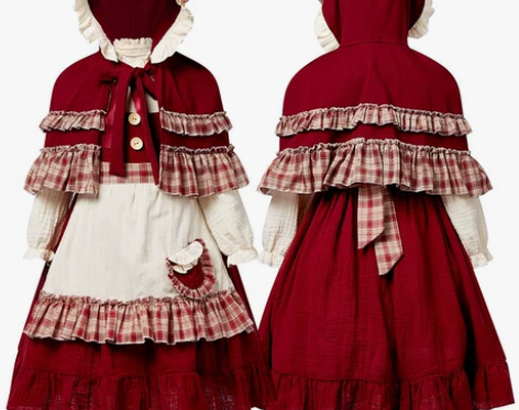 (注！只是披风，不是一套) 小红帽服装20...