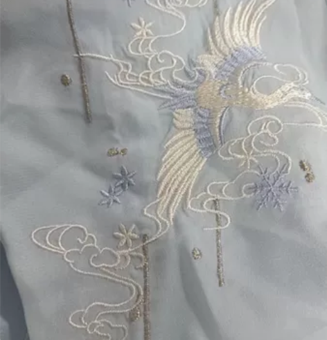 徐娇织羽集同款日常汉元素鹤雪 非正品，出价...