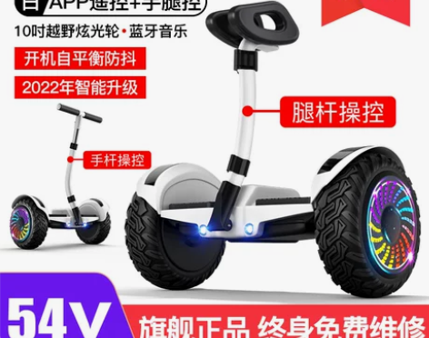 领奥官方旗舰店2021新款电动平衡车腿控双...