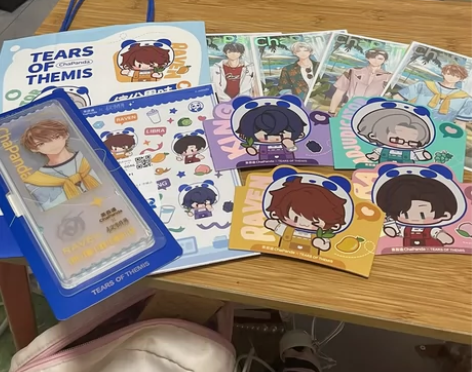 未定事件簿x茶百道联名 四人set周边套装...