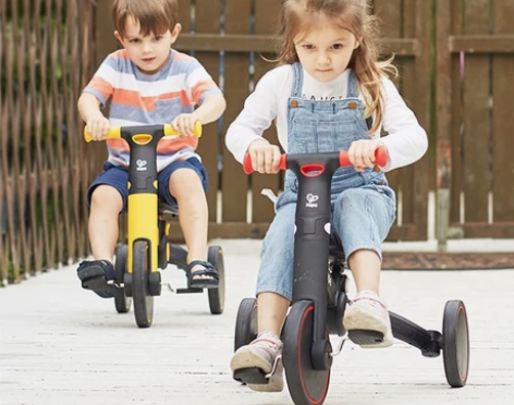 德国Hape儿童平衡车1-3岁宝宝多功能滑...