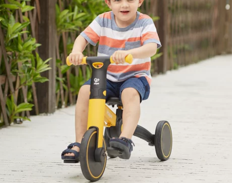 Hape平衡车儿童二合一2岁+入门宝宝滑步...