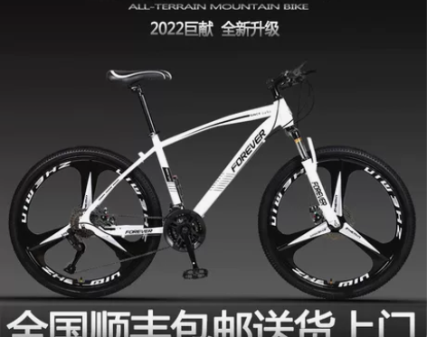 永久牌避震山地自行车男士女式上班单车成年人...