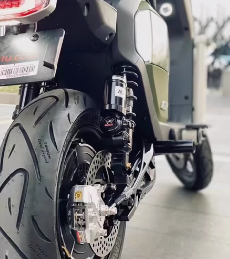 比博士p50后减震，阻尼软硬回弹三可调 性...