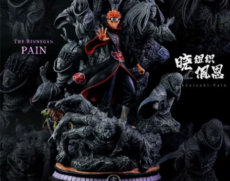 【个人闲置】超大六道佩恩晓组织火影忍者手办...