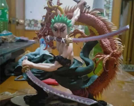 【正版帅气索隆海贼王手办路飞艾斯山治火影忍...