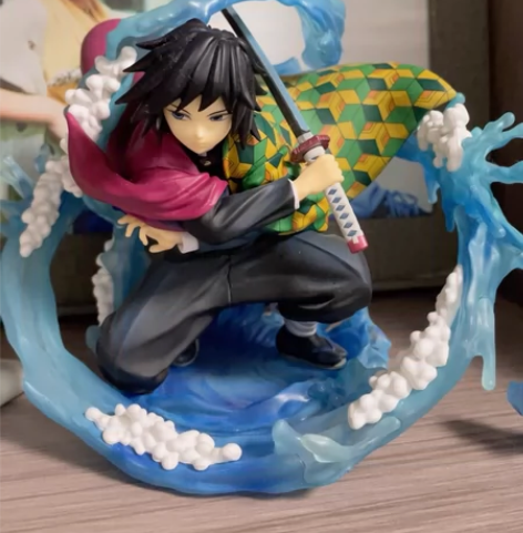 万代鬼灭水柱手办但是摔掉了一个角[流泪][...