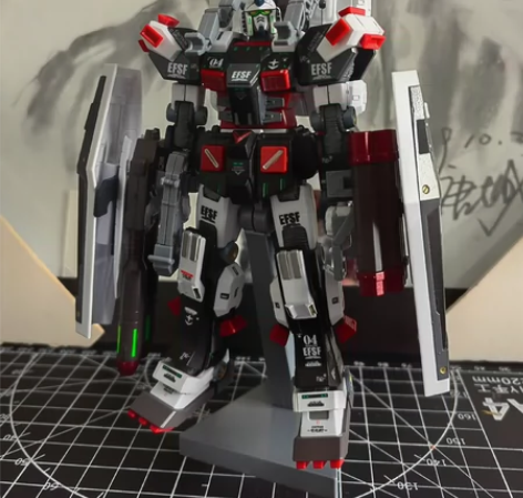 万代hg雷霆宙域FA-78元祖喷涂成品#潮...