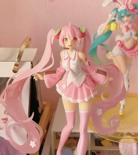 樱花初音手办#初音未来  MIKU樱花初音...