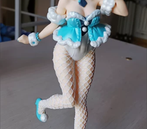 樱初音未来渔网袜手办 初音未来二次动漫模型...