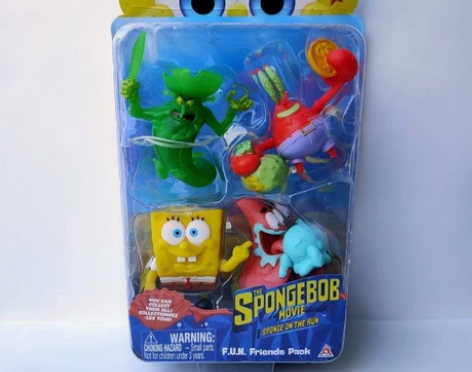 全新 奥飞出品 海绵宝宝系列公仔模型 出口...