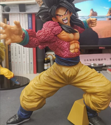 国产优质版七龙珠手办 超四孙悟空 超级赛亚...