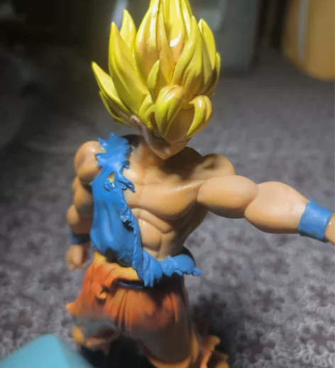 儿时收藏 国货 七龙珠 孙悟空手办 （大约...