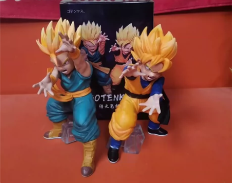 七龙珠GK 悟天 特兰克斯手办 龟波气功 ...