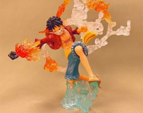 海贼王手办三千世界索隆特效版火拳路飞艾斯山...