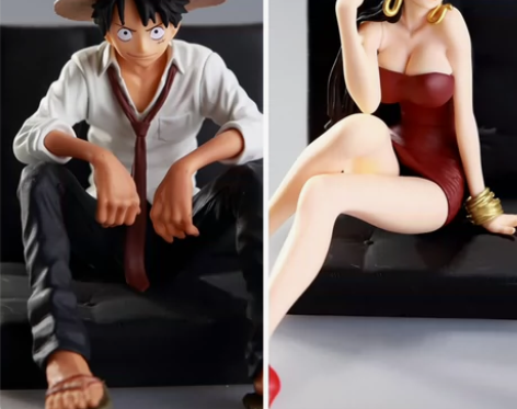 海贼王写真家x造型师路飞女帝坐姿沙发景品p...