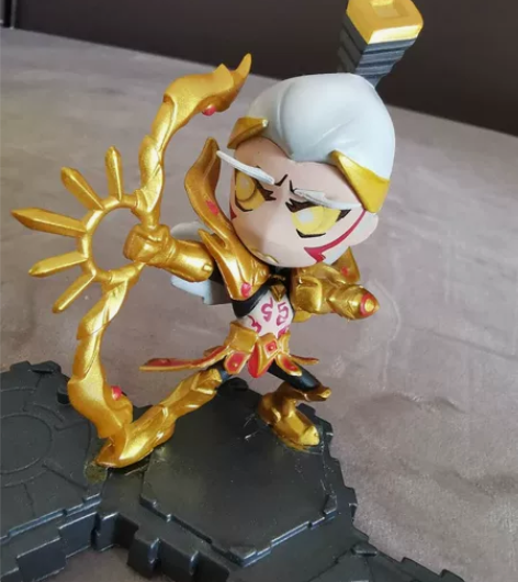 公仔王者联盟手办模型摆件 仅剩一个后裔 脚...